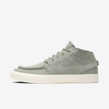 Nike SB Zoom Stefan Janoski Mid Crafted - Női Deszkás Cipő - Fekete/Fehér